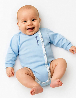 Д-18 Боди-водолазка детская, пенье, в ассорт. 