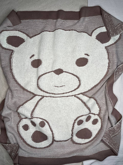 ПВ-34 Плед вязаный 