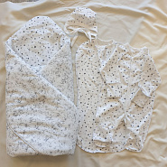 533 Комплект на выписку из роддома Мягкое облачко