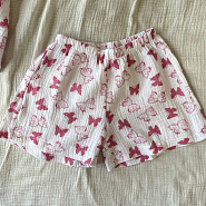 К-510 Костюм из муслина для девочки. Розовый