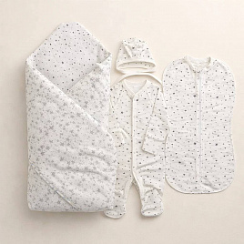 533 Комплект на выписку из роддома Мягкое облачко 