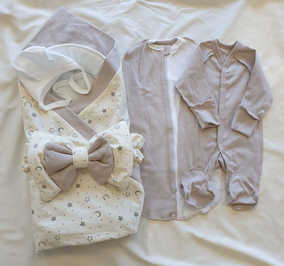 538 Комплект на выписку  Нежность