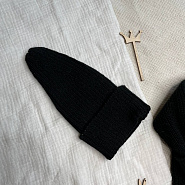 К-505 Черный комбинезон + шапочка