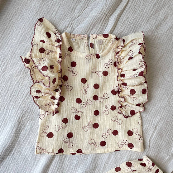 К-512 Костюм из муслина «Горох»