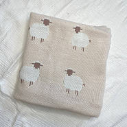 ПВ-40 Плед вязаный Овечки