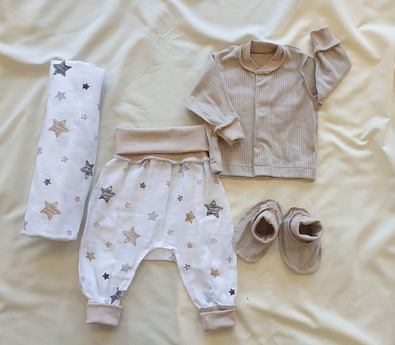 541 Комплект на выписку  Звездное небо. 8 предметов.